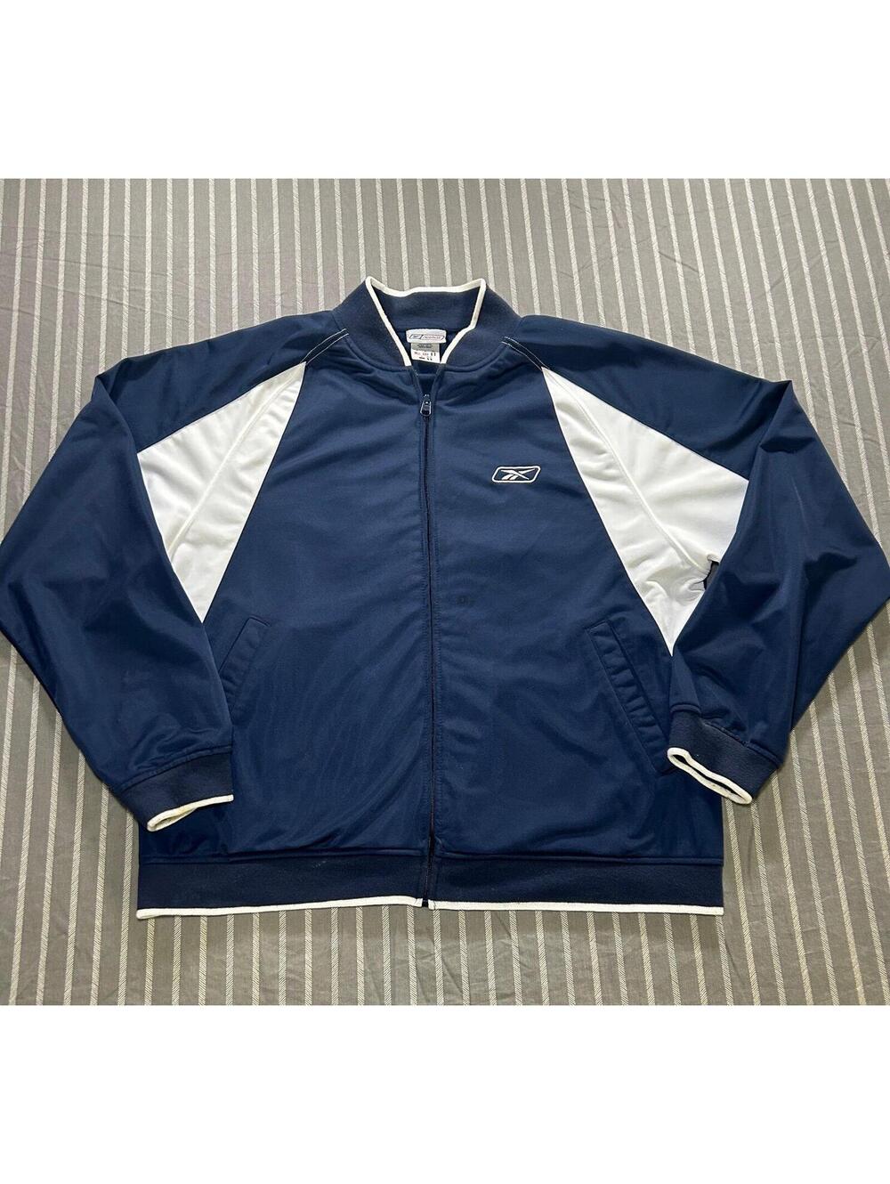 Vintage Classic Reebok Logo Windbreaker - Men's XL